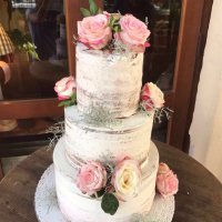 Hochzeitstorte Naked Cake
